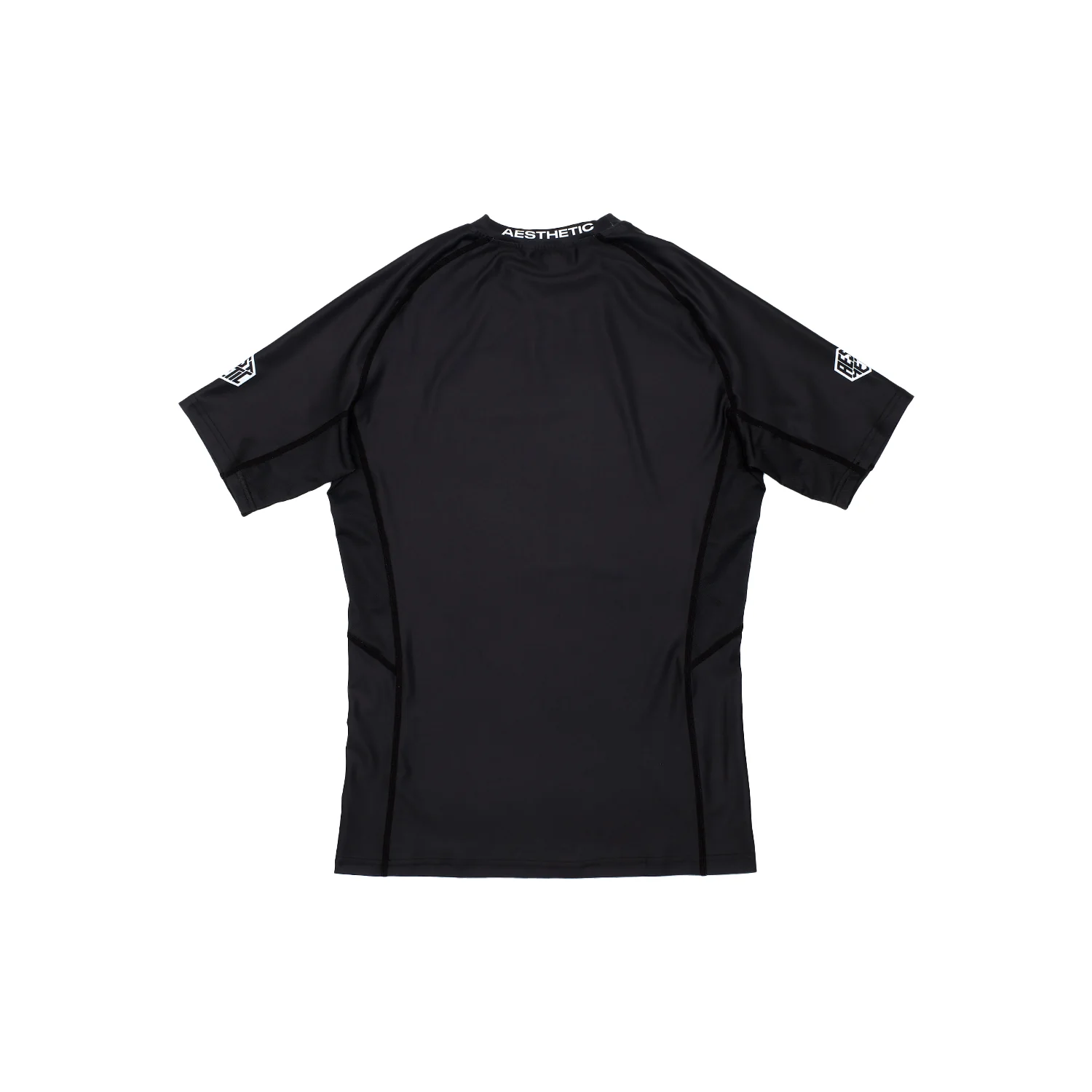 Uniform Short Sleeve Rashguard (Black) - Image 2