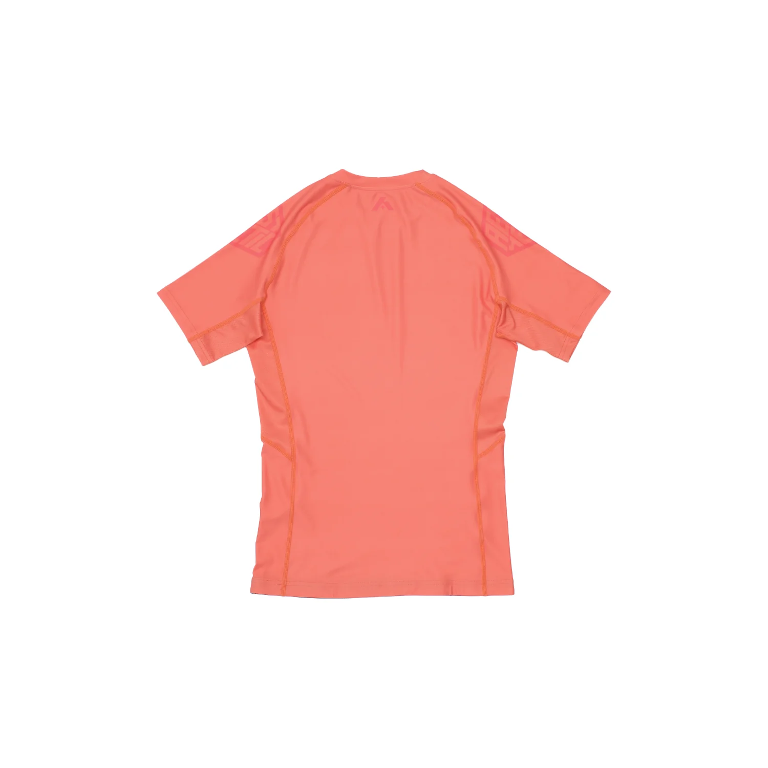 Pastel Coral Short Sleeve Rashguard - Image 2