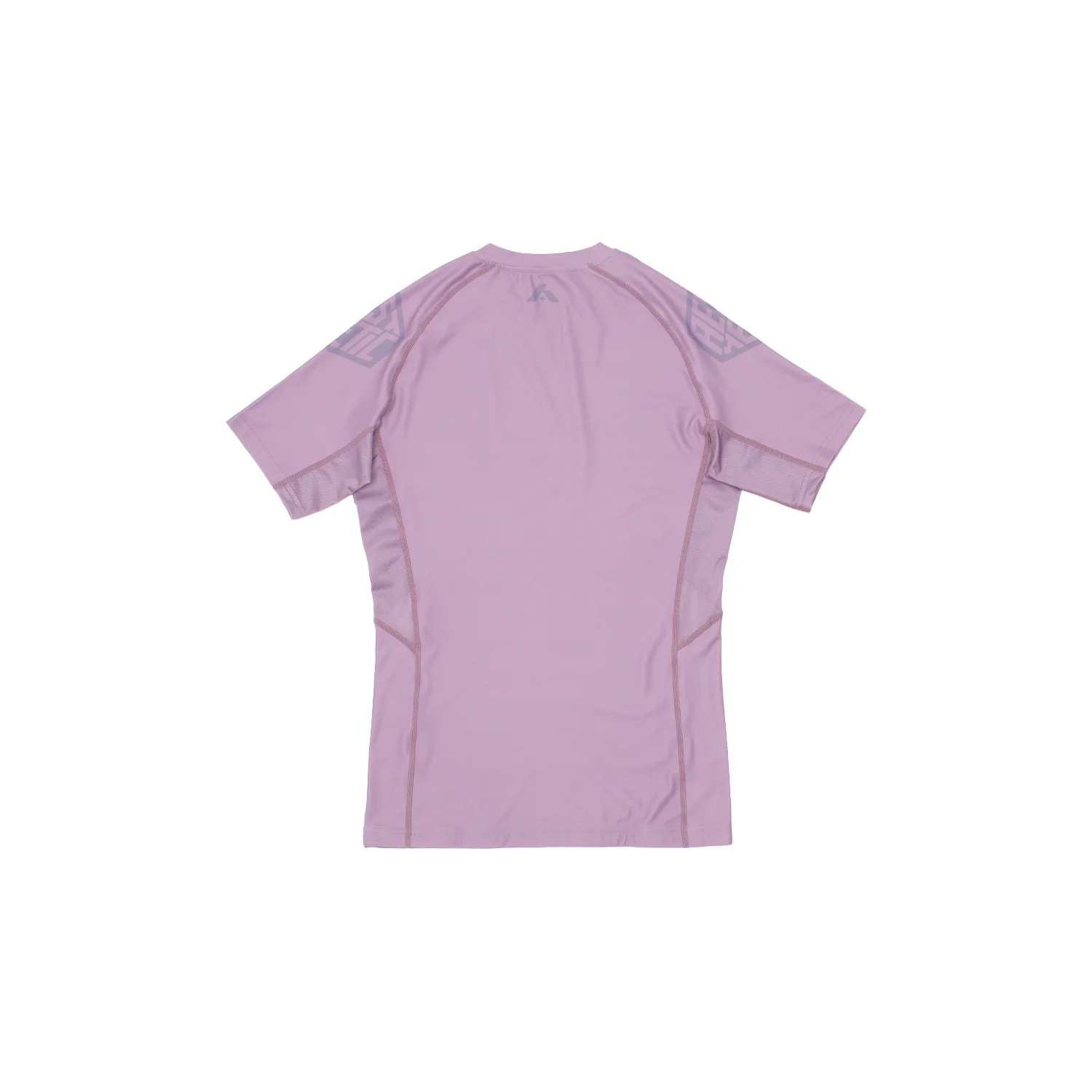 Pastel Dusty Purple Short Sleeve Rashguard - Image 2