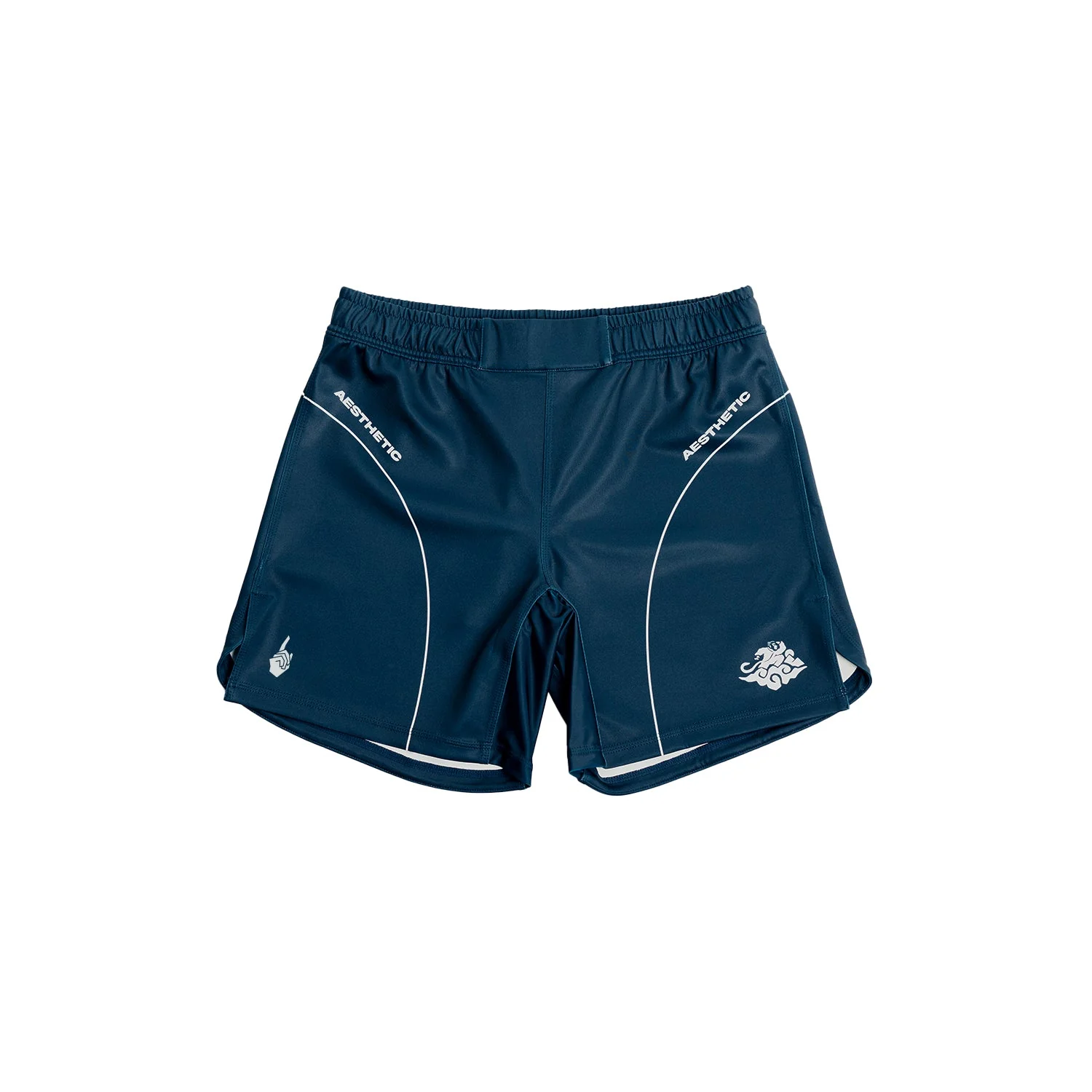 'Fine Lines' Jozef Chen Combat Shorts (Ink)