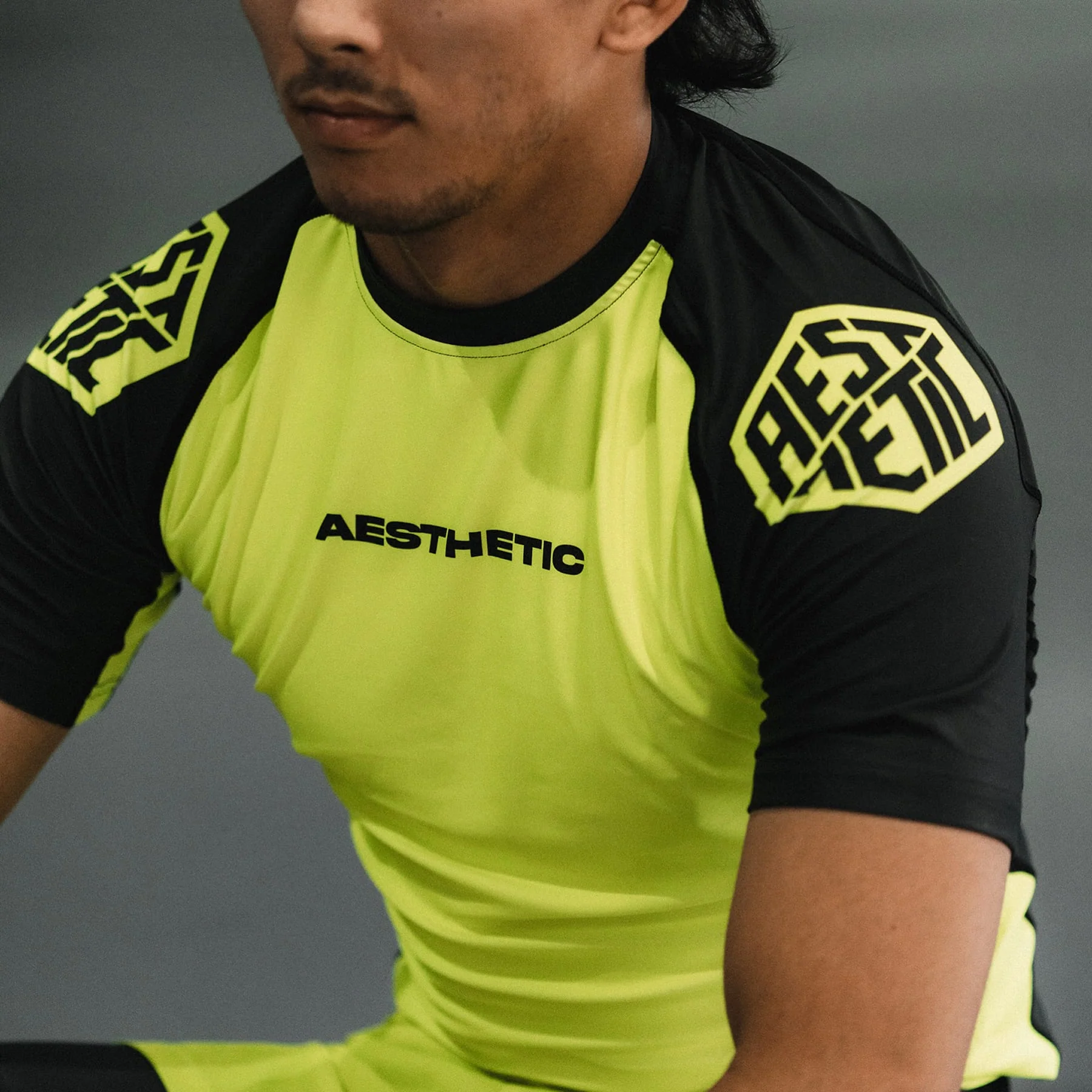 Fluro Short Sleeve Rashguard - Image 3