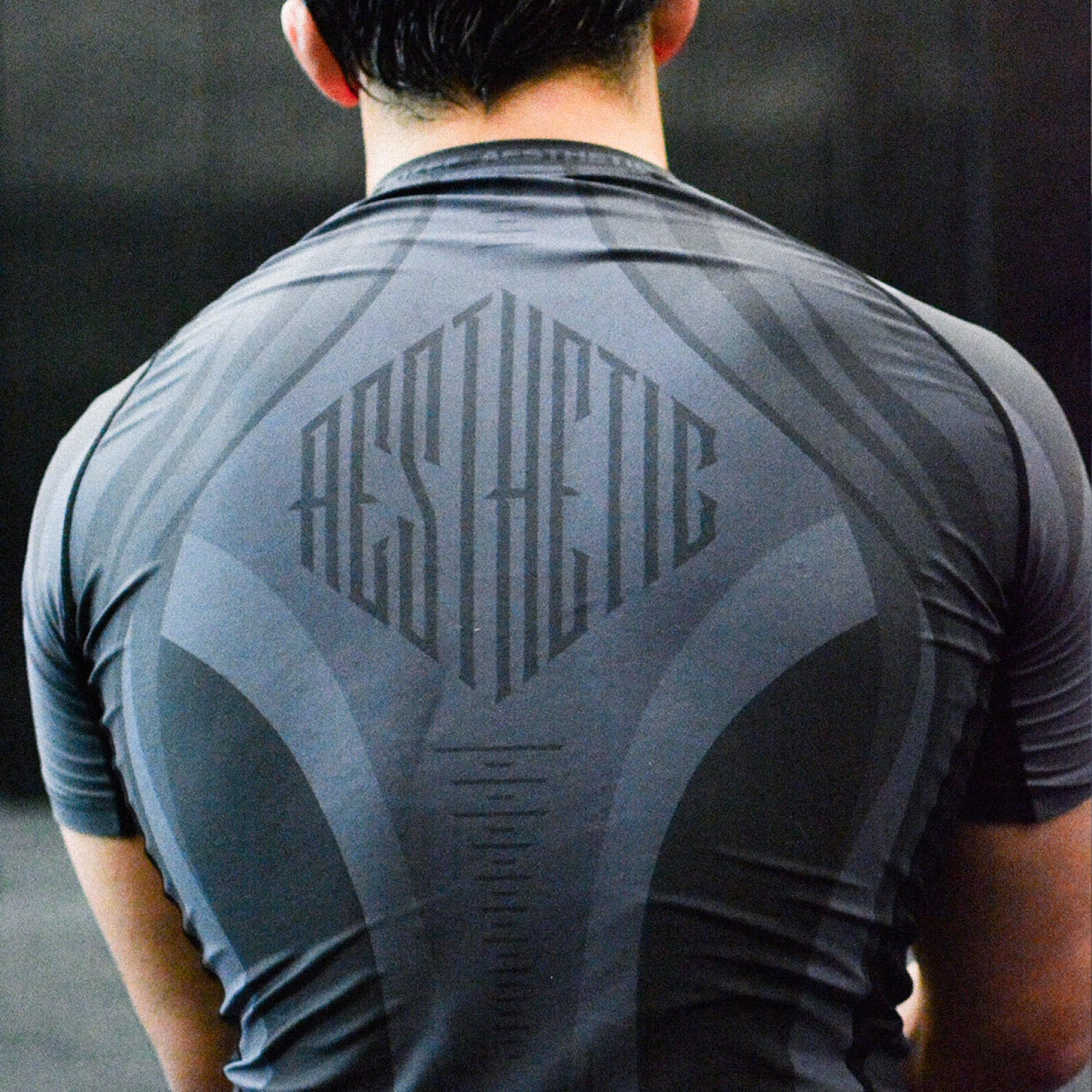 'Midnight' Jozef Chen Short Sleeve Rashguard - Image 4