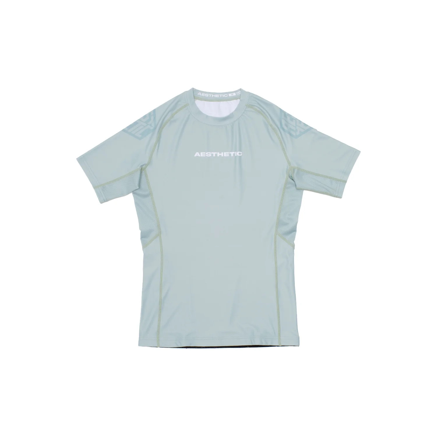 Pastel Mint Short Sleeve Rashguard