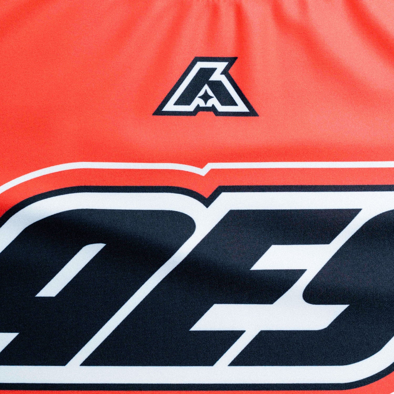 'Moto' Short Sleeve Rashguard (Red) - Image 3
