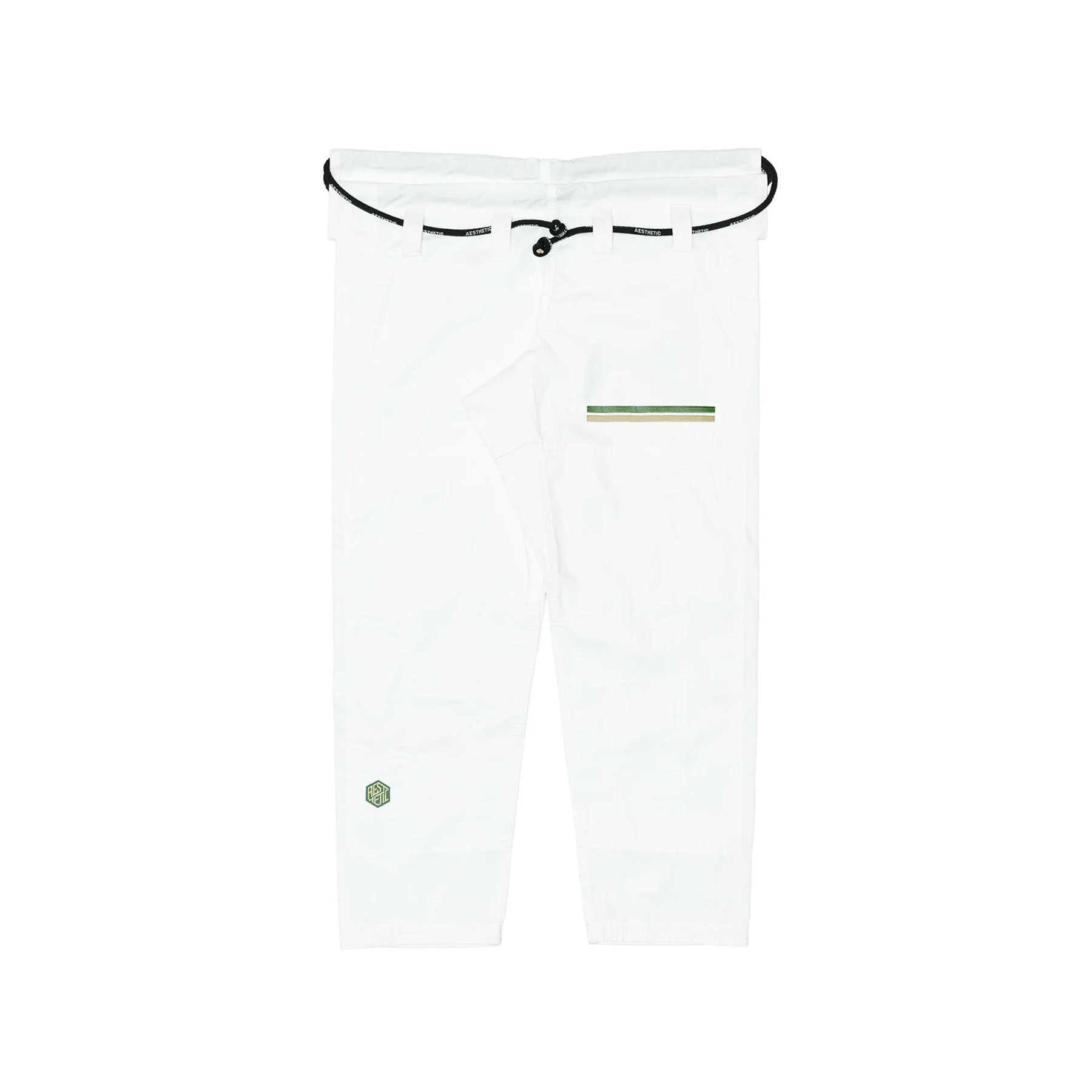 The Competitor Kimono (White/Pine Green) - Image 3