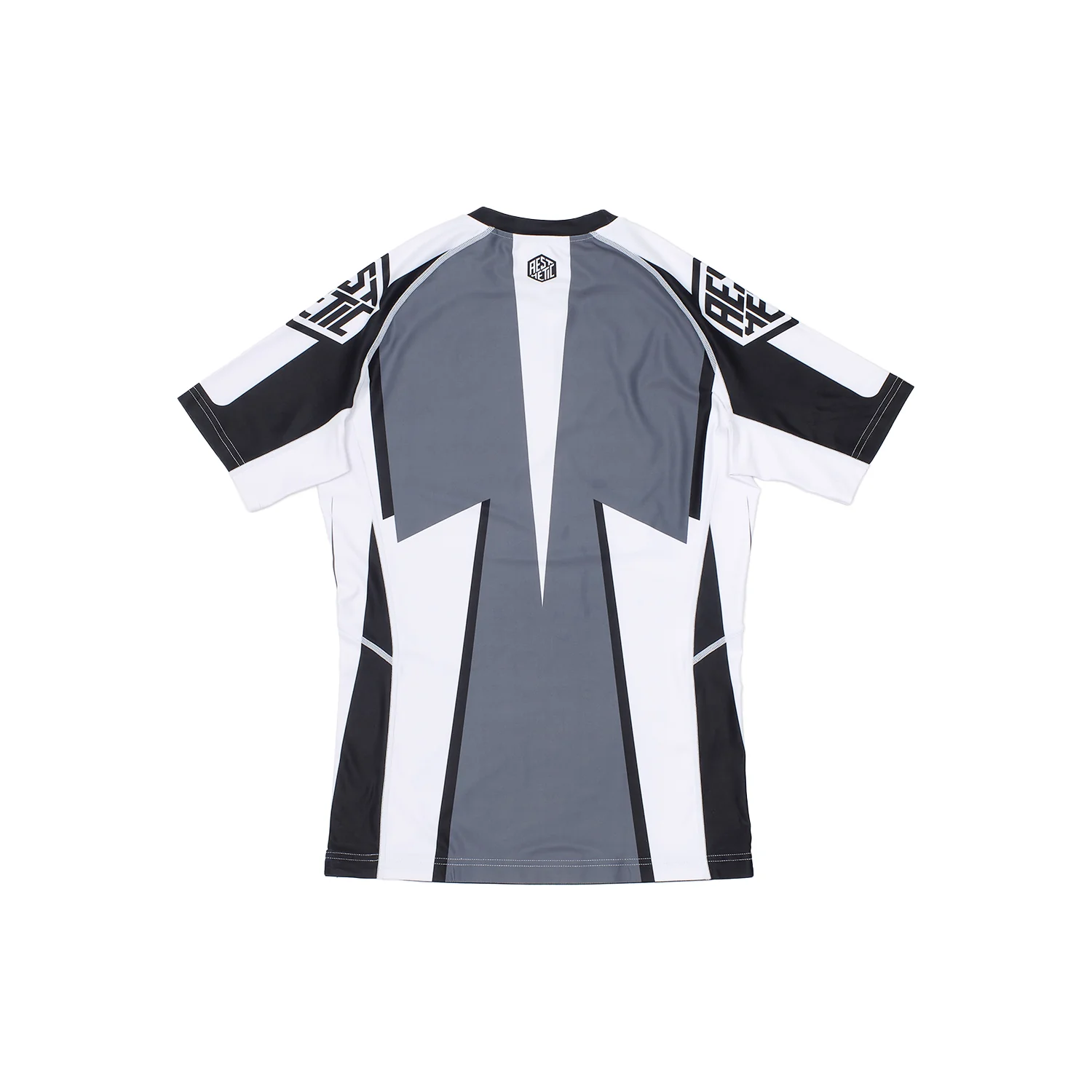 Cross Short Sleeve Rashguard (Black) - Image 2